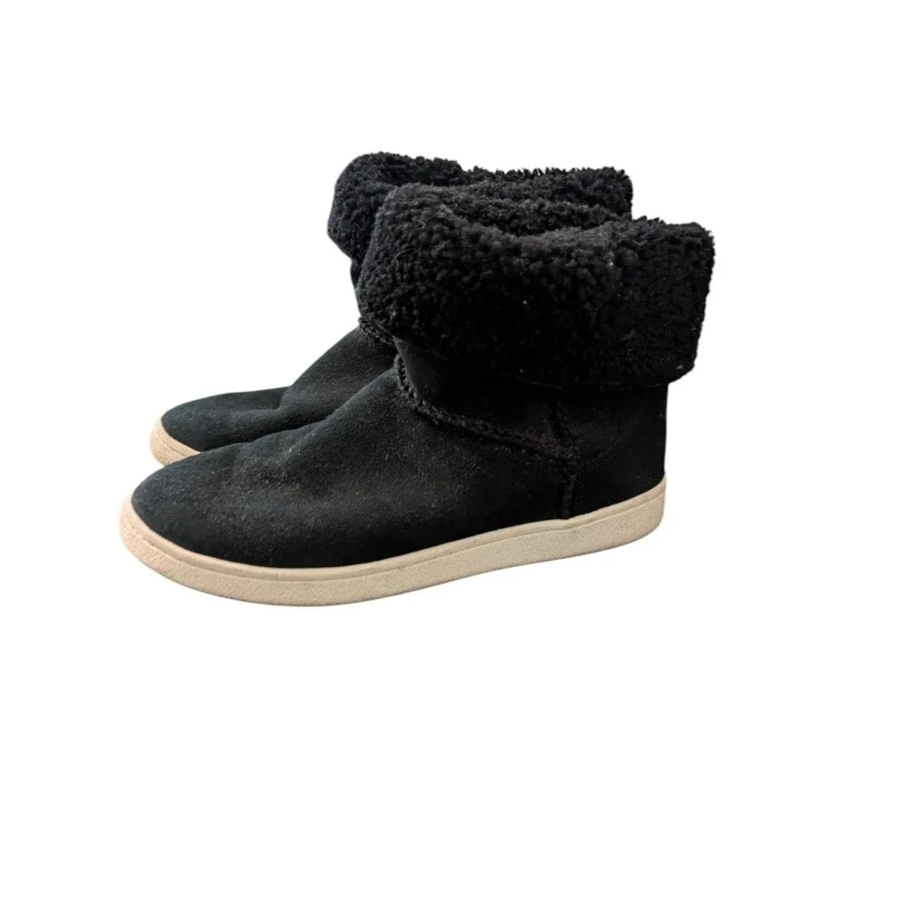 UGG Australia Women's Mika Classic Sneaker Boots Black Size 9